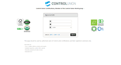 Desktop Screenshot of cusi.controlunion.com