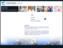 Tablet Screenshot of bits.controlunion.com